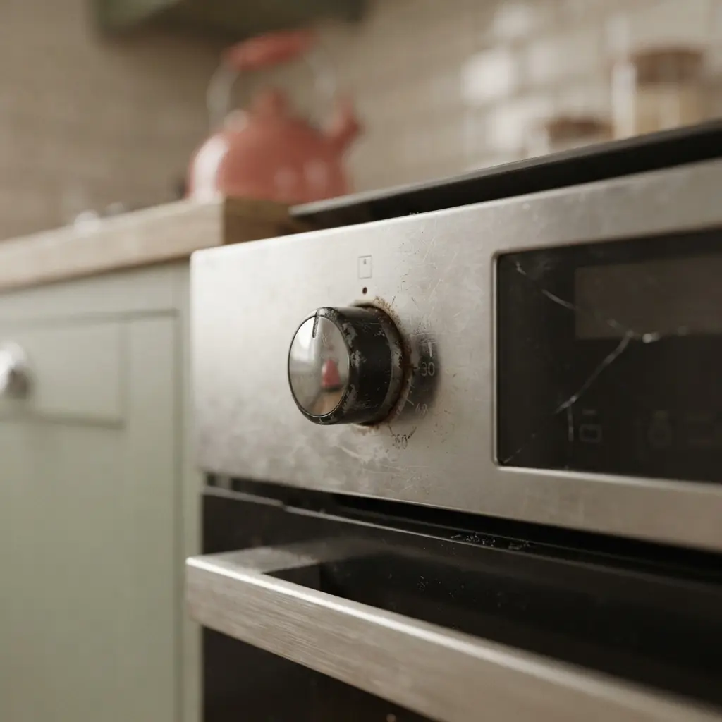 Faulty landlord-supplied kitchen appliance in a rented home