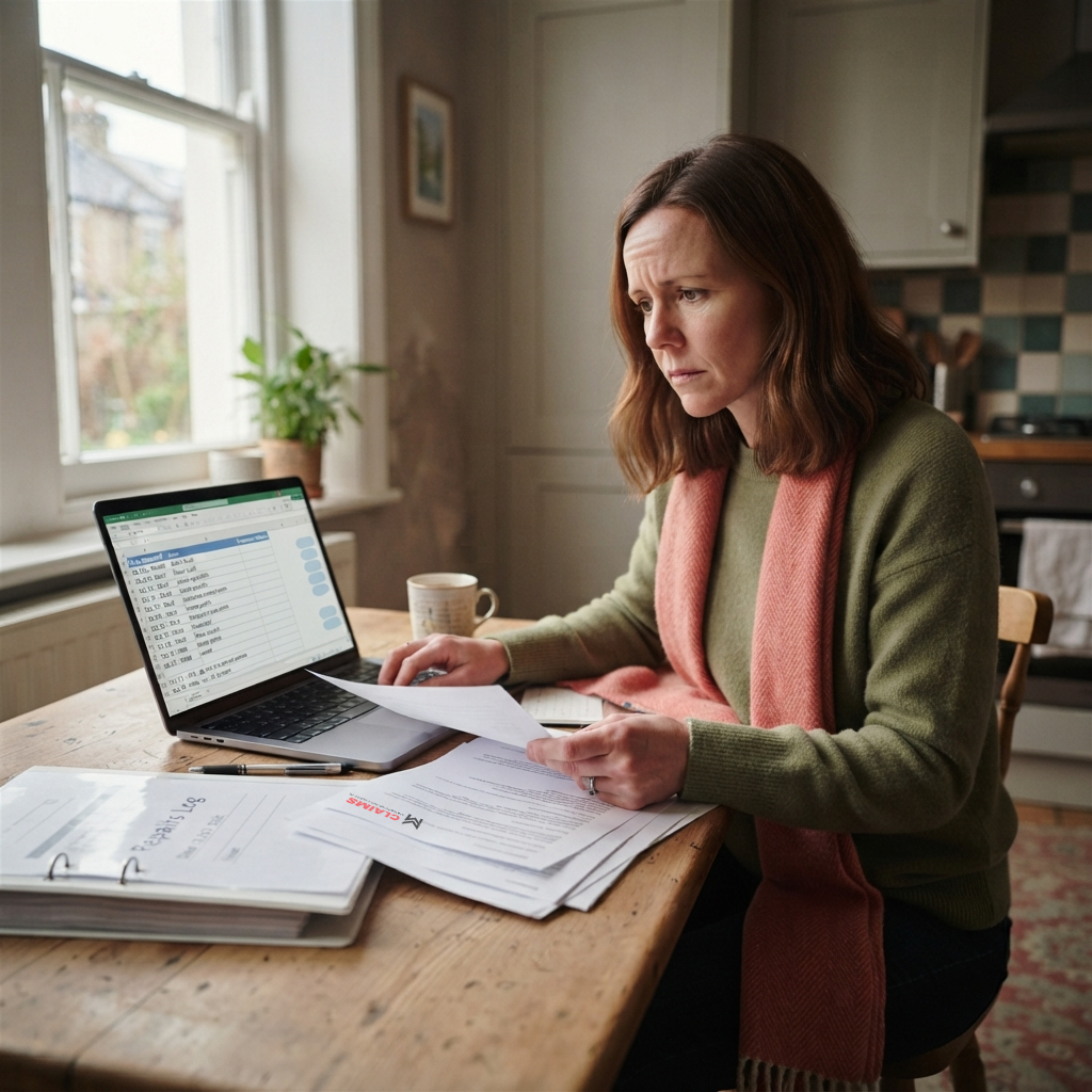 Tenant keeping records of reported repairs to support a housing disrepair claim